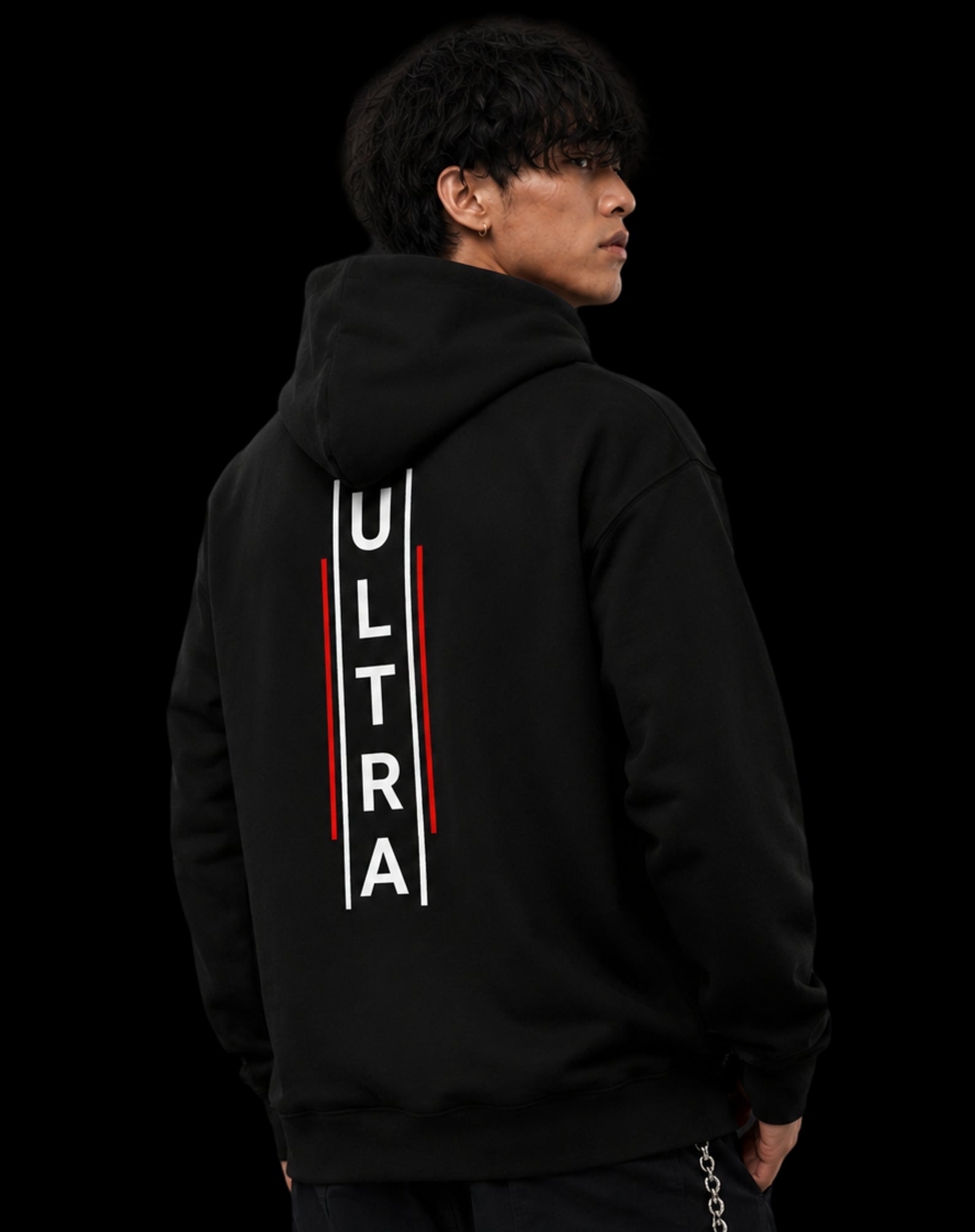 ULTRA // Black Echo Protocol Hoodie