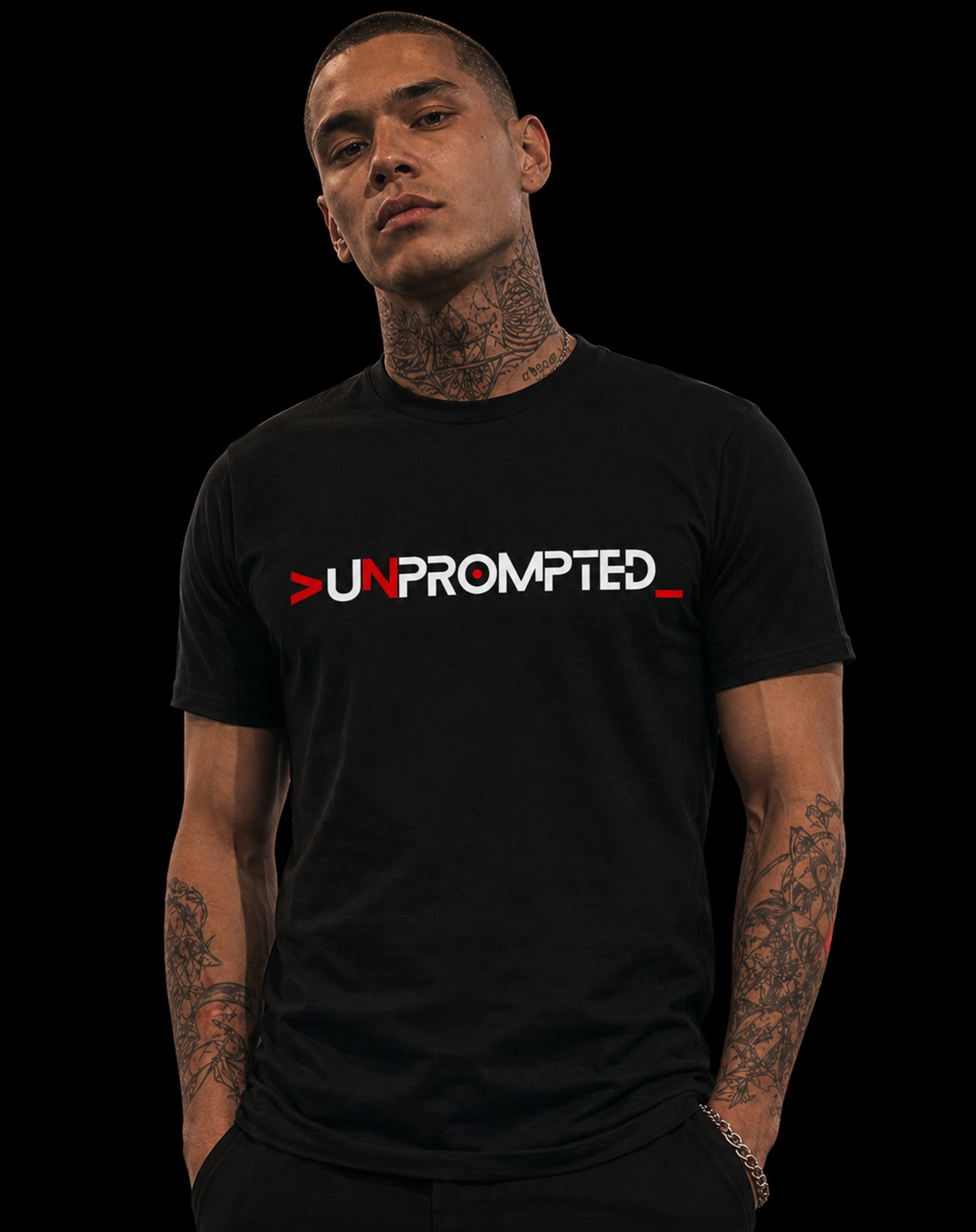 UNPROMPTED_ // Targeted Logo Tee